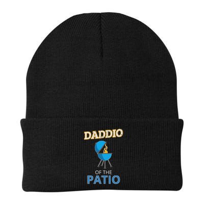 Funny Daddio Of The Patio Fathers Day Bbq Grill Dad Beanie