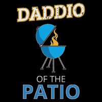 Funny Daddio Of The Patio Fathers Day Bbq Grill Dad Flat Bill Trucker Hat