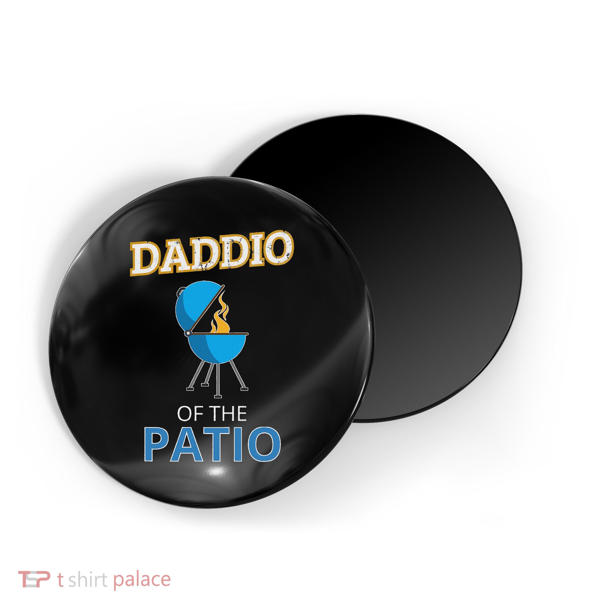 Funny Daddio Of The Patio Fathers Day Bbq Grill Dad Magnet
