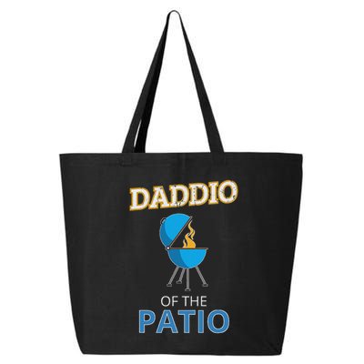 Funny Daddio Of The Patio Fathers Day Bbq Grill Dad 25L Jumbo Tote