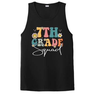 First Day Of 7th Grade Squad Team Back To School Teacher PosiCharge Competitor Tank