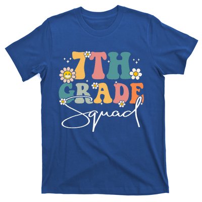 First Day Of 7th Grade Squad Team Back To School Teacher T-Shirt