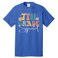 First Day Of 7th Grade Squad Team Back To School Teacher Tall T-Shirt