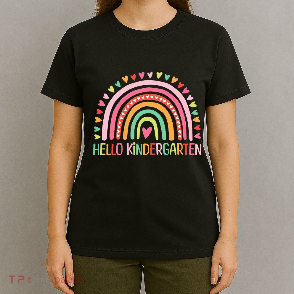 First Day Of Kindergarten Teacher Hello Kindergarten T-Shirt