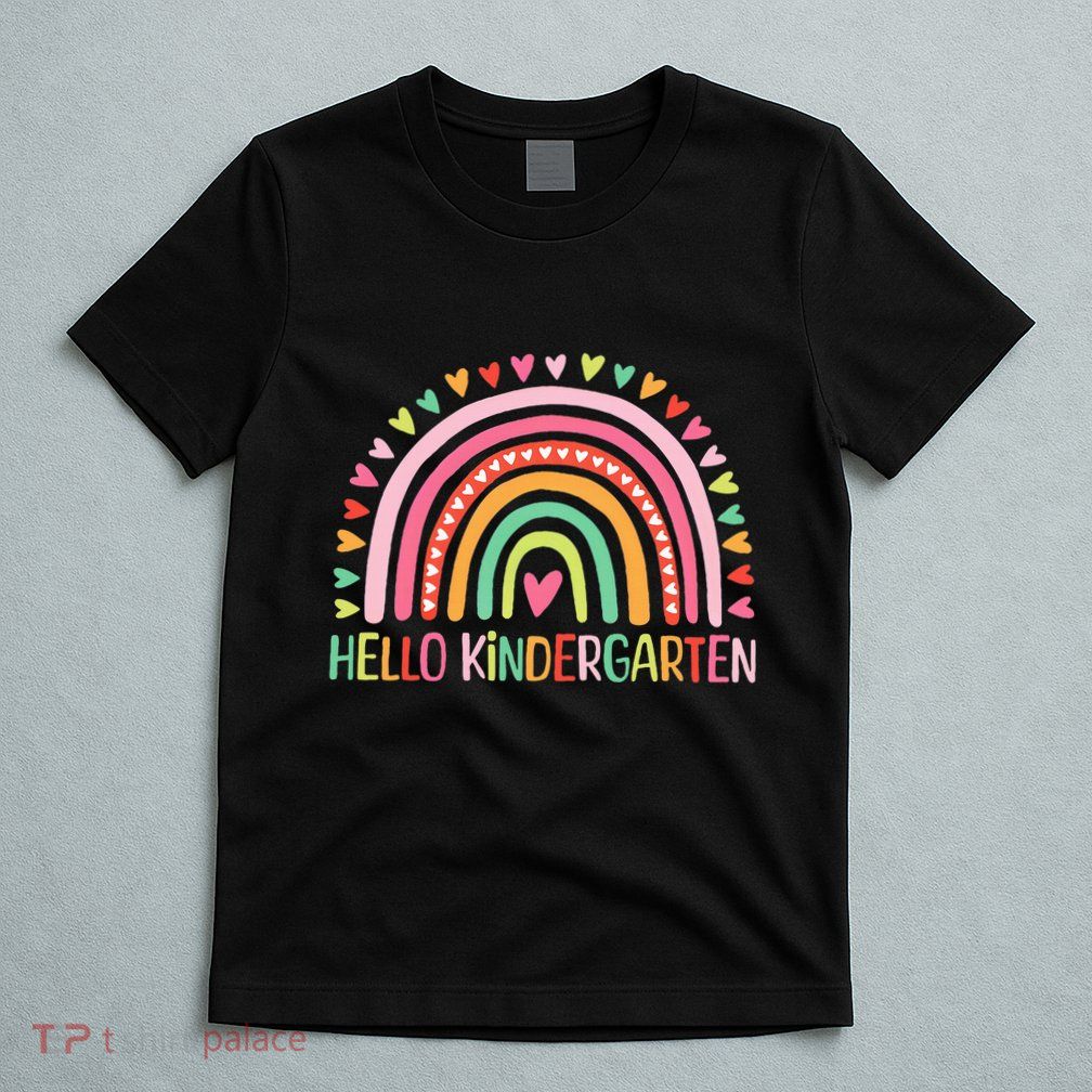 First Day Of Kindergarten Teacher Hello Kindergarten T-Shirt