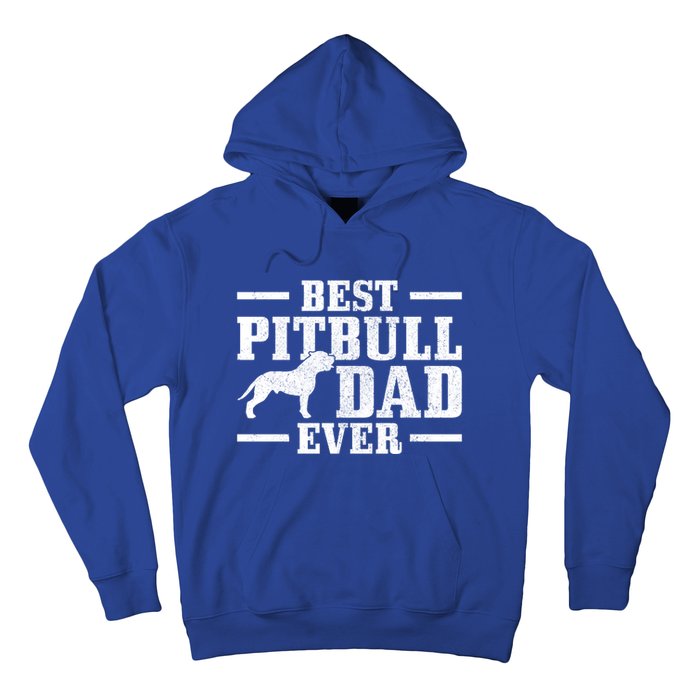 Funny Dog Owner Vintage Pitbull Gift Hoodie