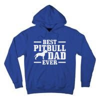 Funny Dog Owner Vintage Pitbull Gift Tall Hoodie