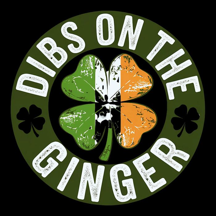 Funny Dibs On The Ginger St. Patrick’S Day Shamrock Backpack