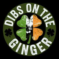 Funny Dibs On The Ginger St. Patrick’S Day Shamrock 16 in Basic Backpack