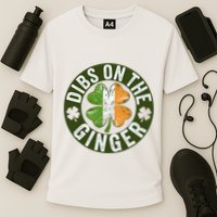 Funny Dibs On The Ginger St. Patrick’S Day Shamrock Performance Shirt