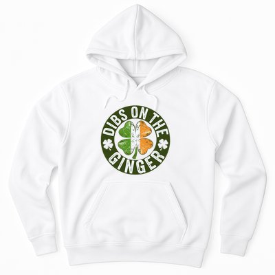 Funny Dibs On The Ginger St. Patrick’S Day Shamrock Hoodie