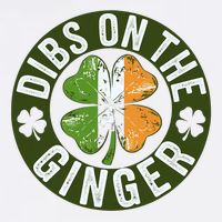 Funny Dibs On The Ginger St. Patrick’S Day Shamrock Sustainable Bucket Hat