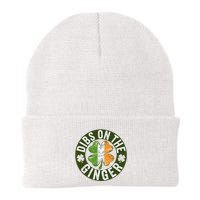 Funny Dibs On The Ginger St. Patrick’S Day Shamrock Beanie