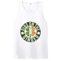 Funny Dibs On The Ginger St. Patrick’S Day Shamrock PosiCharge Competitor Tank