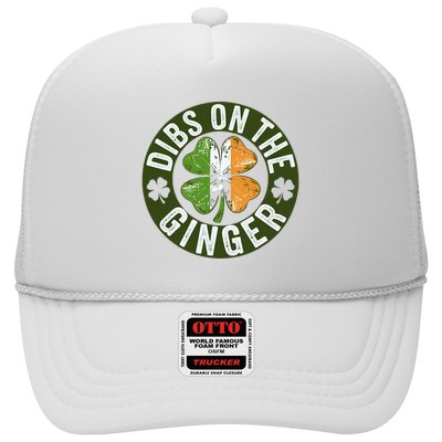 Funny Dibs On The Ginger St. Patrick’S Day Shamrock Trucker Hat
