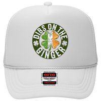 Funny Dibs On The Ginger St. Patrick’S Day Shamrock Trucker Hat