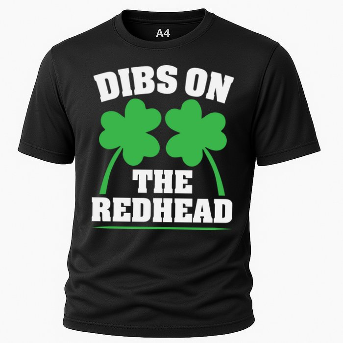 Funny Dibs On The Redhead For St Patricks Day Party Performance Shirt