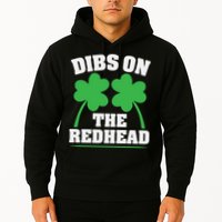 Funny Dibs On The Redhead For St Patricks Day Party Hoodie