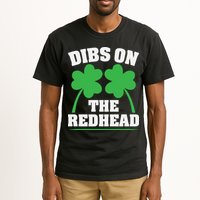 Funny Dibs On The Redhead For St Patricks Day Party Tall T-Shirt