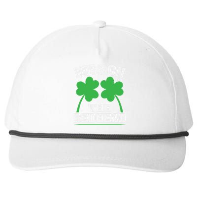 Funny Dibs On The Redhead For St Patricks Day Party Snapback Five-Panel Rope Hat