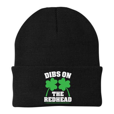 Funny Dibs On The Redhead For St Patricks Day Party Beanie