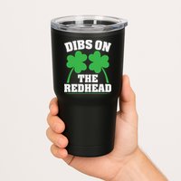 Funny Dibs On The Redhead For St Patricks Day Party Tumbler