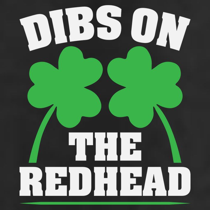Funny Dibs On The Redhead For St Patricks Day Party Tumbler