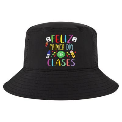 First Day Of School Back To School Spanish Teacher Student Cool Comfort Performance Bucket Hat