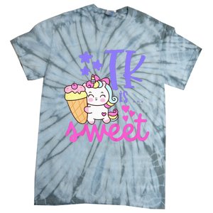 First Day of TK Unicorn Transitional Kindergarten Tie-Dye T-Shirt