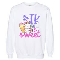 First Day of TK Unicorn Transitional Kindergarten Garment-Dyed Sweatshirt