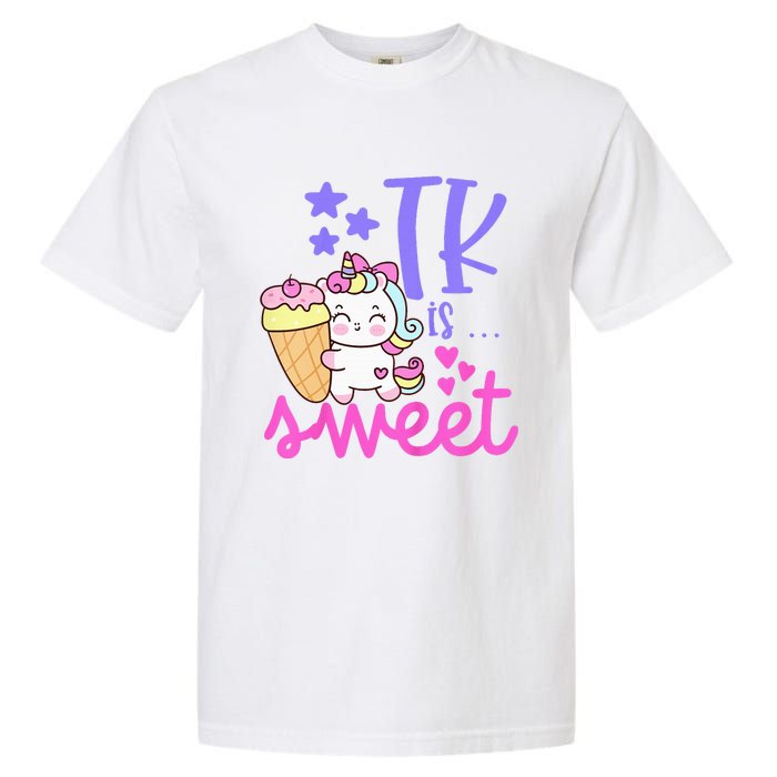 First Day of TK Unicorn Transitional Kindergarten Garment-Dyed Heavyweight T-Shirt