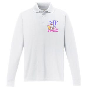 First Day of TK Unicorn Transitional Kindergarten Performance Long Sleeve Polo