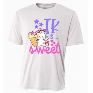 First Day of TK Unicorn Transitional Kindergarten Cooling Performance Crew T-Shirt