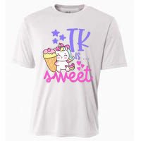 First Day of TK Unicorn Transitional Kindergarten Cooling Performance Crew T-Shirt