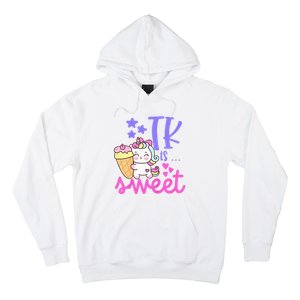 First Day of TK Unicorn Transitional Kindergarten Hoodie