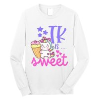 First Day of TK Unicorn Transitional Kindergarten Long Sleeve Shirt