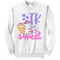 First Day of TK Unicorn Transitional Kindergarten Sweatshirt