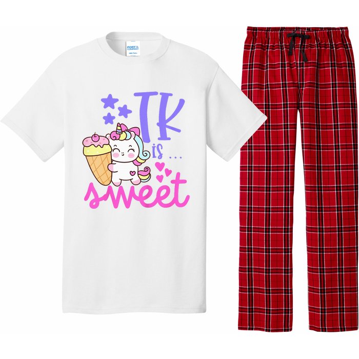 First Day of TK Unicorn Transitional Kindergarten Pajama Set