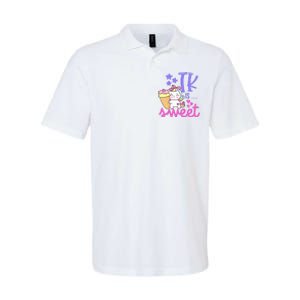 First Day of TK Unicorn Transitional Kindergarten Softstyle Adult Sport Polo