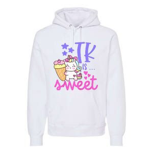 First Day of TK Unicorn Transitional Kindergarten Premium Hoodie