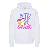 First Day of TK Unicorn Transitional Kindergarten Premium Hoodie