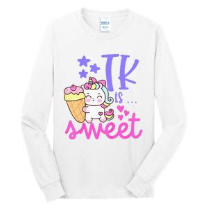 First Day of TK Unicorn Transitional Kindergarten Tall Long Sleeve T-Shirt