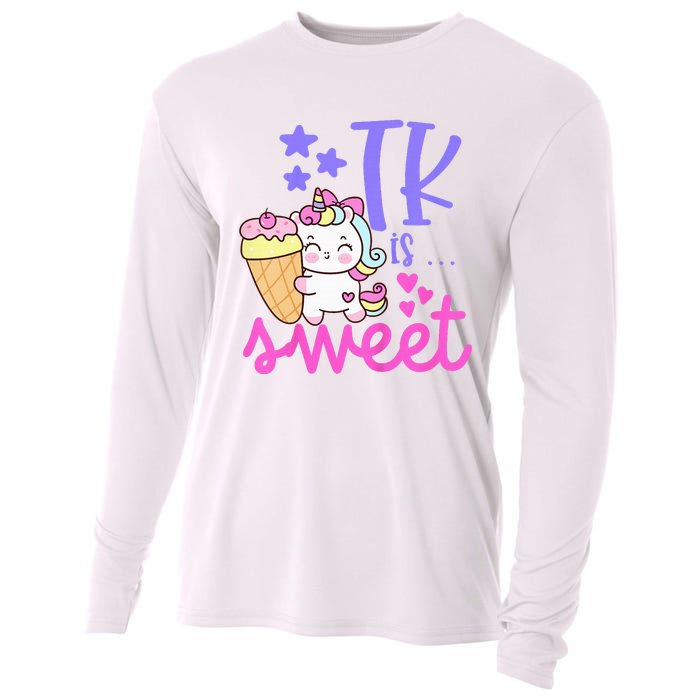 First Day of TK Unicorn Transitional Kindergarten Cooling Performance Long Sleeve Crew