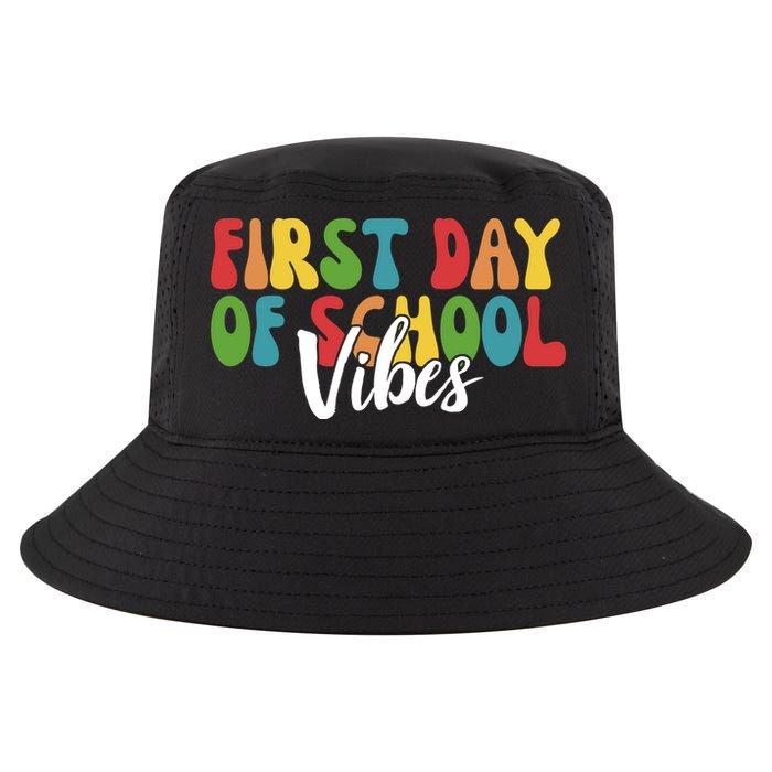 First Day Of School Vibes Cool Comfort Performance Bucket Hat
