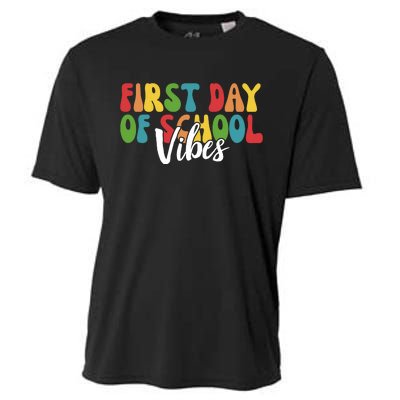 First Day Of School Vibes Cooling Performance Crew T-Shirt