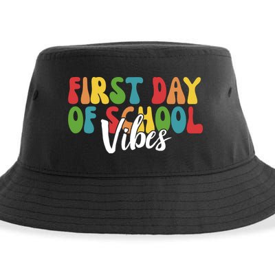 First Day Of School Vibes Sustainable Bucket Hat