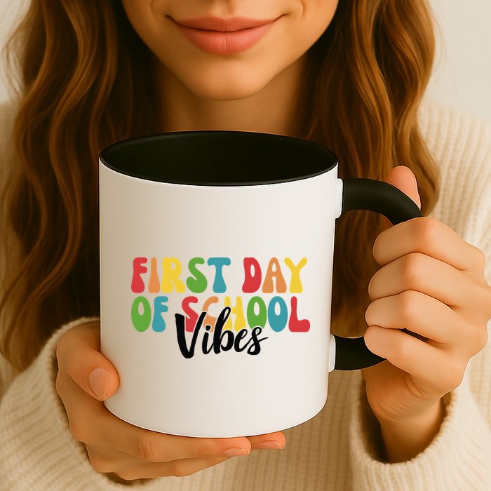 First Day Of School Vibes Mug