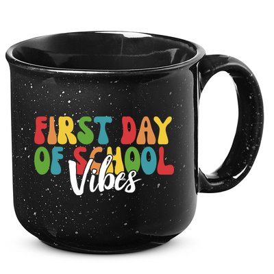 First Day Of School Vibes 15oz Campfire Ceramic Mug