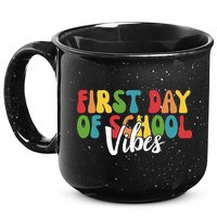 First Day Of School Vibes 15oz Campfire Ceramic Mug