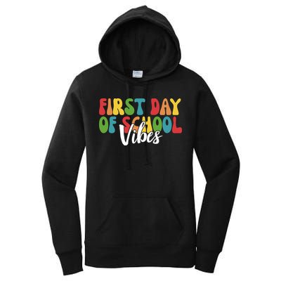 First Day Of School Vibes Women's Pullover Hoodie